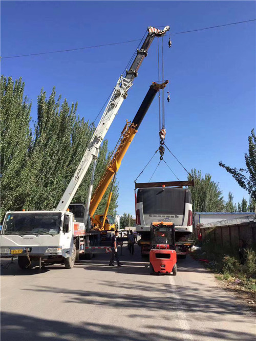 夏邑县港口集装箱搬运案例